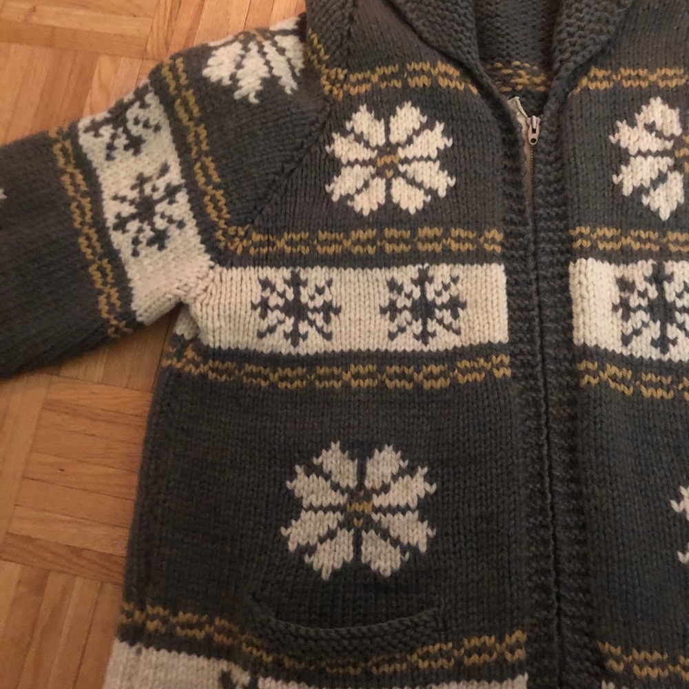 vintage  sweater real wool